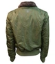 Бомбер Top Gun B-15 men's Heavy Duty Vintage Flight Bomber Jacket 2XL Olive TGJ1542O2XL - зображення 3