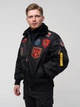 Бомбер Top Gun B-15 men's Flight Bomber Jacket With Patches M Black TGJ1542PBLM - изображение 3