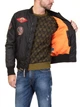 Бомбер Top Gun MA-1 Nylon Bomber Jacket with Patches XL Black TGJ1540PBXL - изображение 10