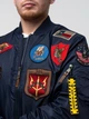 Бомбер Top Gun MA-1 Nylon Bomber Jacket with Patches 2XL Blue TGJ1540PBL2XL - изображение 7