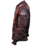 Бомбер Top Gun MA-1 Nylon Bomber Jacket with Patches 4XL Burgundy TGJ1540PBU4XL - зображення 3