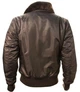 Бомбер Top Gun B-15 men's Heavy Duty Vintage Flight Bomber Jacket XL Brown TGJ1542BRXL - изображение 2
