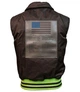 Жилетка Top Gun MA-1 Bomber Vest With Patches L Brown Mint TGJ1649VBL - изображение 3