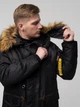 Куртка аляска Top Gun N-3B Parka XS Black TGN-3BBXS - зображення 3