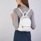 Рюкзак женский кожаный Regina Notte Backpack 01383 Белый - изображение 2