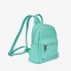 Рюкзак женский кожаный Regina Notte Backpack 01383 Ярко-голубой - изображение 3