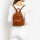 Рюкзак женский кожаный Regina Notte Backpack 01383 Темно-рыжий - изображение 2