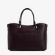 Сумка женская кожаная тоут большая Regina Notte Tote 1651 Бордовая - изображение 3