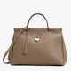 Сумка женская кожаная саквояж большая Regina Notte Travel bag 2479 Тауп - изображение 1