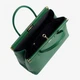 Сумка женская кожаная саквояж средняя Regina Notte Travel bag 3201 Зеленый - изображение 4