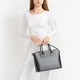 Сумка женская кожаная тоут средняя Regina Notte Tote 01387_m Черный - изображение 2