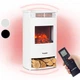 Камин электрический Klarstein Bormio WH 1900W белый пульт (10035071) - изображение 1