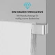 Інфрачервоний обігрівач Klarstein Hot Spot Crystal Reflect Smart 850W (10035063) - зображення 5