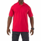 Футболка поло 5.11 Tactical Professional Polo - Short Sleeve 5.11 Tactical Range Red S (Красный) Тактическая - изображение 1