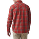 Сорочка 5.11 Tactical Gunner Plaid Long Sleeve Shirt 5.11 Tactical Red Bourbon Plaid, M (Красный бурбон) - изображение 3