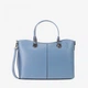 Сумка жіноча шкіряна тоут середня Regina Notte Tote 1651 Джинсовий - зображення 1