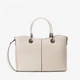 Сумка женская кожаная тоут большая Regina Notte Tote 1651 Бежевый - изображение 1