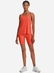 Спортивная майка для бега женская Under Armour Knockout Tank-org 1351596-877 XS Коралловая (196040109138) - изображение 3