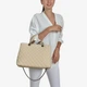 Сумка жіноча шкіряна тоут велика Regina Notte Tote Nappa 3155 Бежевий - зображення 2