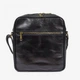Сумка чоловіча шкіряна крос-боді середня InBag Сrossbody m01508 Чорний - зображення 3