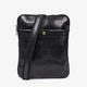 Сумка мужская кожаная кросс-боди средняя InBag Сrossbody m01349 Черный - изображение 1