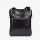 Сумка мужская кожаная кросс-боди средняя InBag Сrossbody m01349 Черный - изображение 3