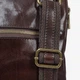 Сумка чоловіча шкіряна крос-боді середня InBag Сrossbody m01349 Коричневий - зображення 6