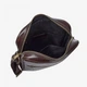 Сумка мужская кожаная кросс-боди средняя InBag Сrossbody m01508 Коричневый - изображение 4