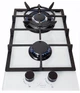Варочная поверхность газовая Luxor PGM WH 320 Black Ultra White + подставка Wok в подарок белый - изображение 2