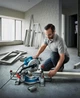 Торцовочная пила BOSCH Professional GCM216, 1,3к Вт, + диск Optiline Wood 216х30мм (0.601.B33.000) - изображение 8