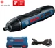 Электроотвертка Bosch GO 2 аккумуляторная, 3.6В, Li-ion, 1.5 Ач, 5Нм, 360 об/мин (0.601.9H2.103) - изображение 3