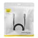 Кабель Baseus high Speed Six types of RJ45 Gigabit network cable (flat cable) |3M| чорний - зображення 5