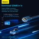 Патч корд мережевий кабель Baseus PCWL-C01 high Speed Six types of RJ45 Gigabit network cable (flat cable) |300см| black - зображення 11