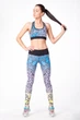 Лосіни BERSERK SPORT Сommonly Frozen abstraction color XS blue (011464) - зображення 5