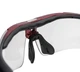 Спортивные очки RockBros Original Polarized с 1 линзой UV400 велосипедные Черный с красным - изображение 3