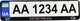 Рамка номерного знака пластик с объемными буквами Inauto MAZDA 52х13.5х2 см 2 шт (24-010) - изображение 2