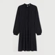 Платье миди летнее женское H&M 0912095 XS Черное (7000000000838) - изображение 1