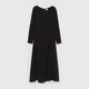 Платье длинное летнее женское H&M 0926285 32 Черное (7000000000901) - изображение 1