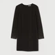 Платье короткое осеннее женское H&M 0927532 XS Черное (7000000000914) - изображение 1