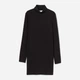Платье миди осеннее женское H&M 0931353 S Черное (7000000000925) - изображение 1