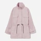 Парка осенняя женская H&M 0951685 XS Сиреневая (7000000000995) - изображение 1