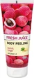 Пилинг для тела Fresh Juice Litchi & Ginger 200 мл (4823015936005) - изображение 1