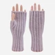 Митенки женские вязаные Malisa Мира 10-5012-LR-113 One Size Перламутр - изображение 2