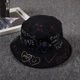 Панама Bucket Hat City-A с надписями Various WTF Черная - изображение 2