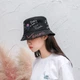 Панама Bucket Hat City-A с надписями Various WTF Черная - изображение 3