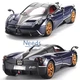 Машинка Pagani Huayra Dinastia іграшка моделька металева колекційна 20 см Темно-синій (3879393) - зображення 3