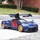 Машинка Pagani Huayra Dinastia іграшка моделька металева колекційна 20 см Темно-синій (3879393) - зображення 4