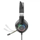 Наушники hoco w107 cute cat luminous cat ear gaming headphones elf cat - изображение 2