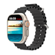 Силиконовый ремешок Fruct Ocean для Apple Watch 42/44/45/46/49 mm Dark Grey - изображение 1