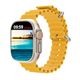 Силиконовый ремешок Fruct Ocean для Apple Watch 42/44/45/46/49 mm Yellow - изображение 1